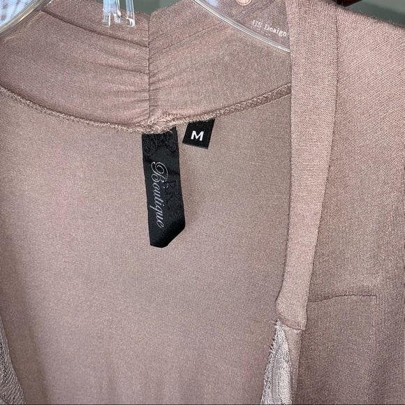 BKE Boutique Boho Laced Vest | M - Picture 3 of 5